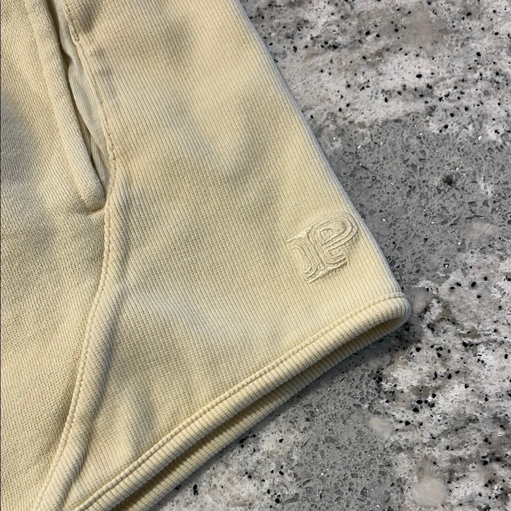 PINK Victoria's Secret Yellow Shorts with Elastic Waistband - Picture 3 of 5